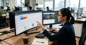 Tampilan data audit SEO website untuk mengecek masalah performa bisnis online.